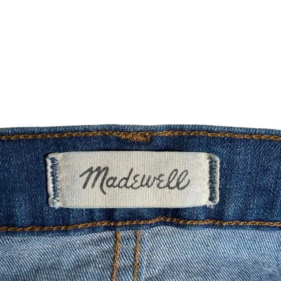 MADEWELL Women's TALL Slim Straight Distressed Jeans Medium Wash Size 26 Tall - Picture 9 of 12